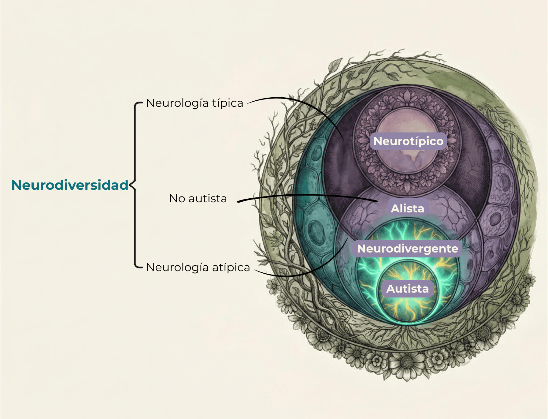 Mapa de la neurodiversidad